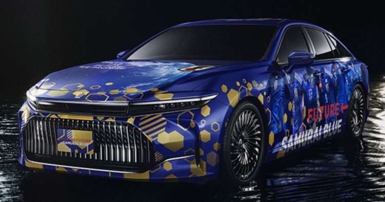 與車企聯(lián)動(dòng)，日本足協(xié)與豐田汽車共同打造日本國家隊(duì)特別車型