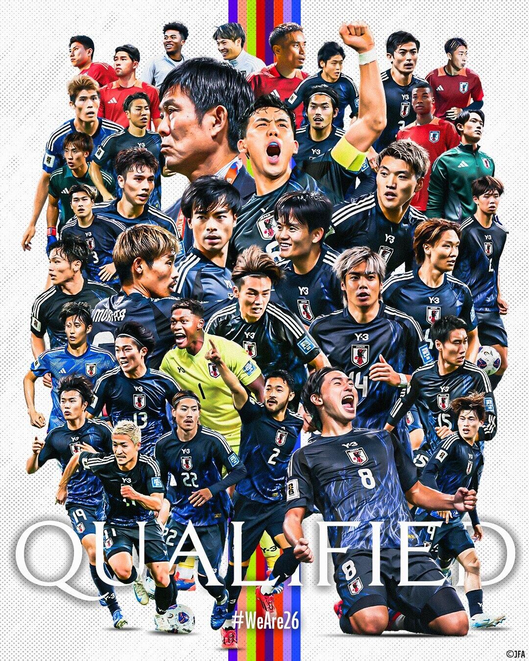 斷層領(lǐng)先！日本7輪6勝1平提前晉級(jí)世界杯，全球除東道主外首隊(duì)！