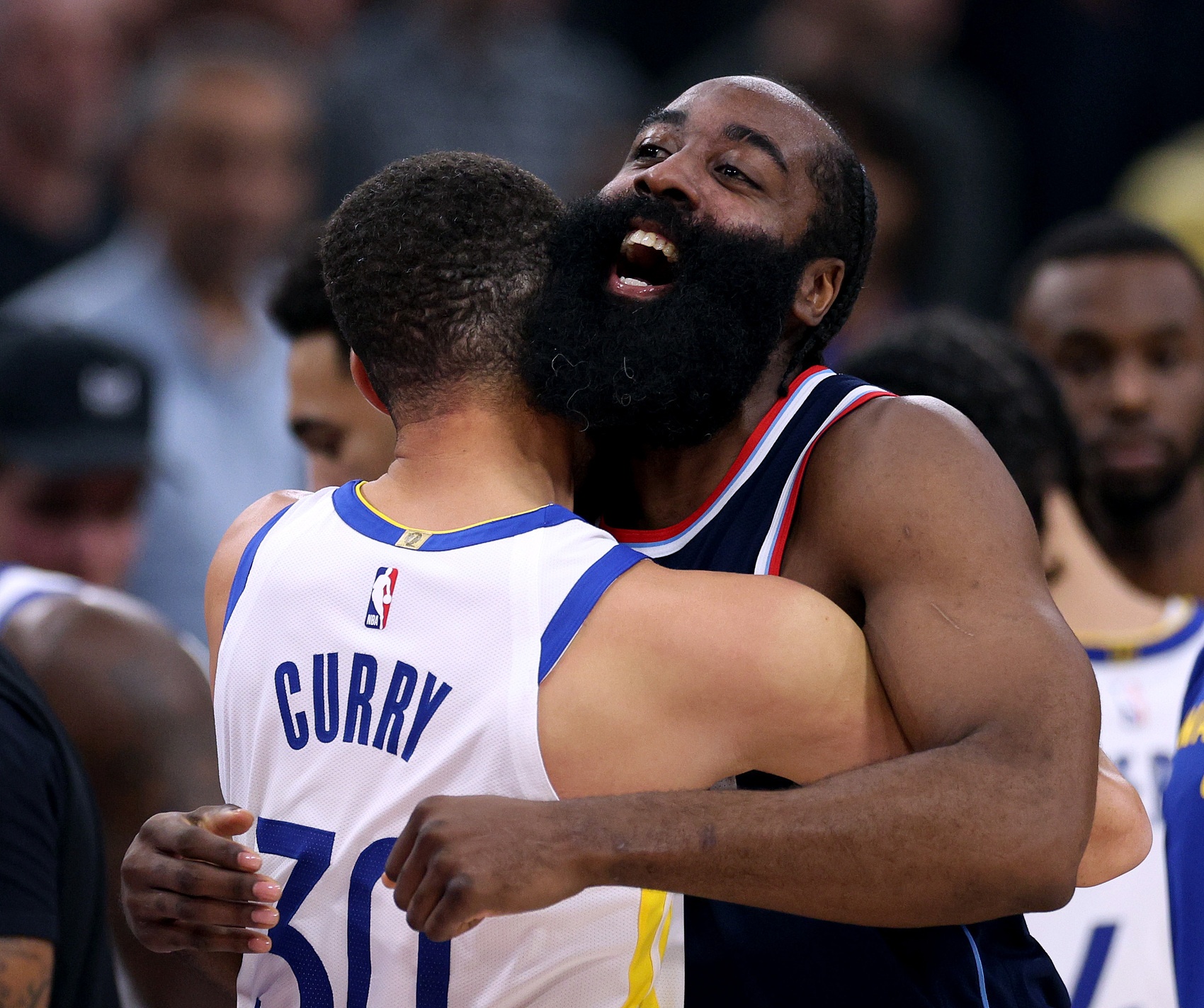 諸神黃昏！庫里哈登先后50+ NBA歷史首次兩名35歲以上球員轟50+！